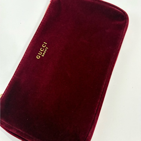 Gucci Deep Red cosmetic bag - Picture 5 of 9